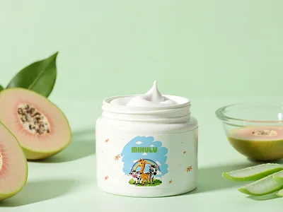 BABY Skincare Product Design baby baby skincare product beauty branding cosmetics graphic design product design