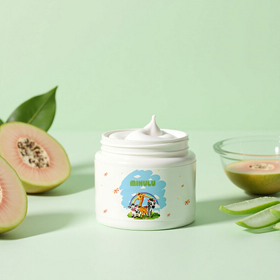 BABY Skincare Product Design baby baby skincare product beauty branding cosmetics graphic design product design
