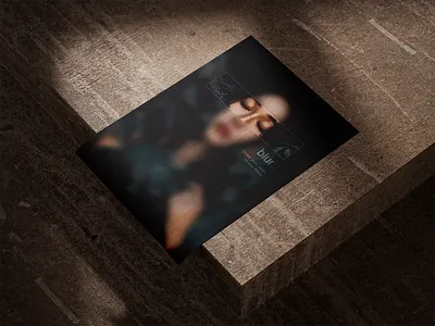 blur. graphic design poster