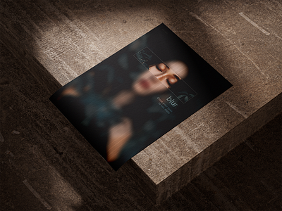 blur. graphic design poster