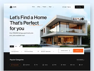 Real Estate Website Design home rent website home sale website landing page design real estate real estate app design real estate landing page design real estate ui design real estate ux design real estate website real estate website design uiux web design