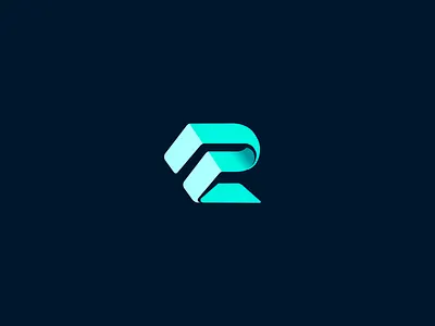 R letter 2022 3d logo behance gradient icon icon design letter letter icon letter mark lettering logo logodesign logofolio logotype perspective r letter techlogo technologies volume