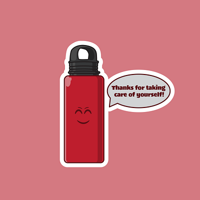 Cute Tumbler Sticker Collection bottle cartoon cute design drink graphic design illust illustration tumbler vector