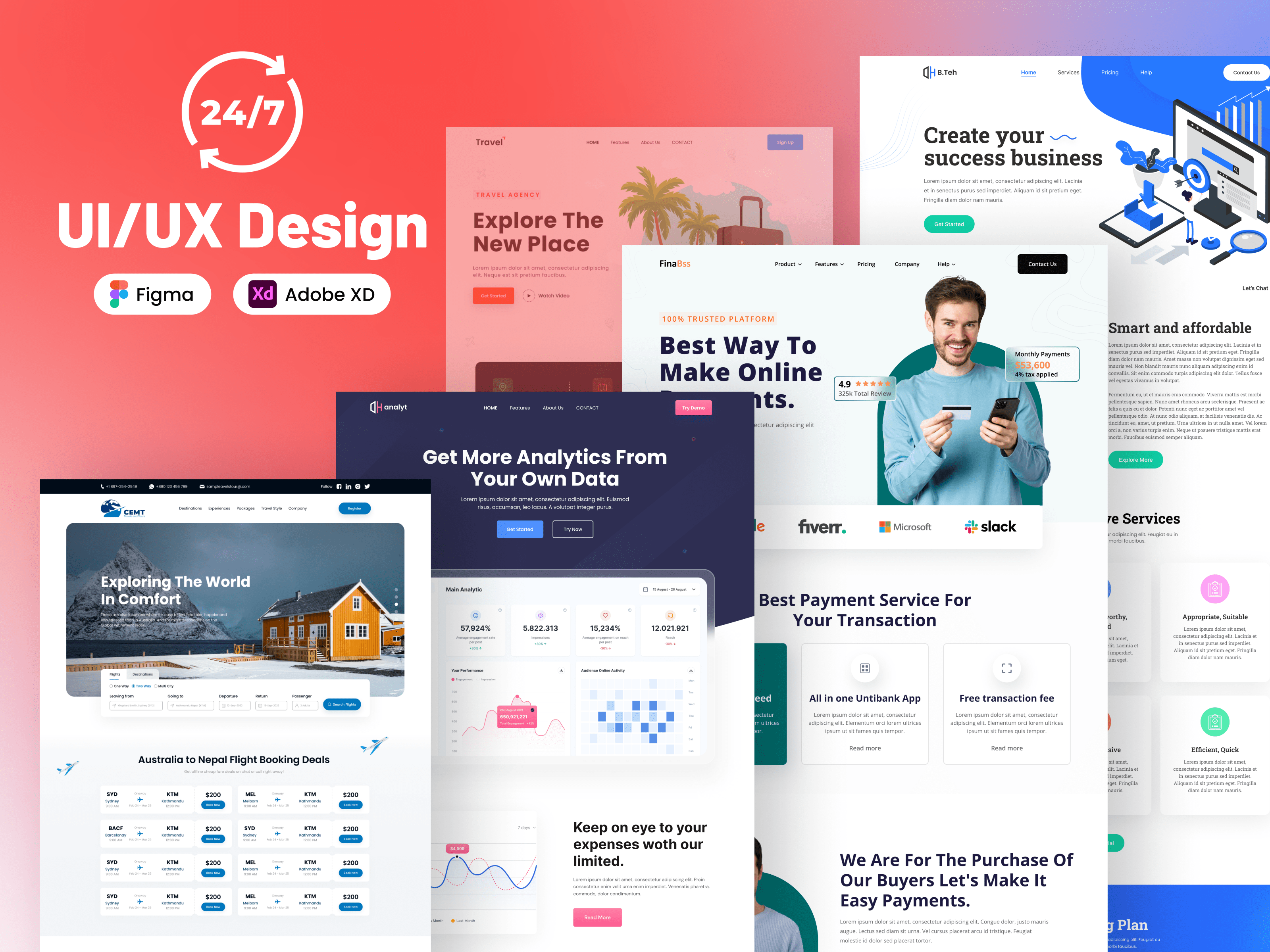 Example of Landing Page Design