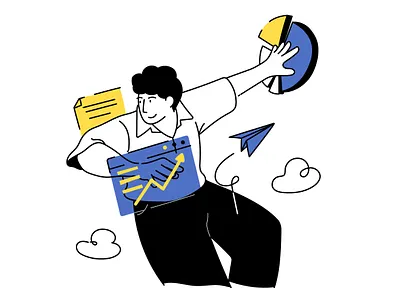 Business Analytics Illustration business illustration