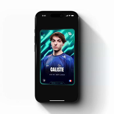 LoL esport TCG concept - Interactions 3d animation app app design card dark esport lol motion ui ui design