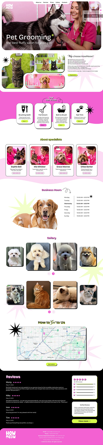 HowMeow WEB-design web design