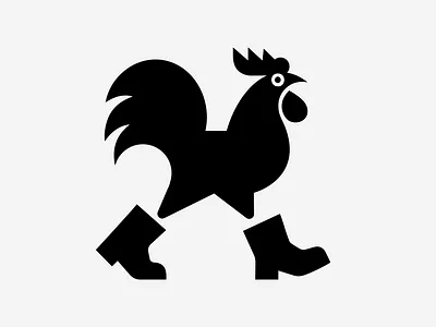 LOGO - ROOSTER branding chicken design egg graphic design icon identity illustration logo marks rooster symbol ui