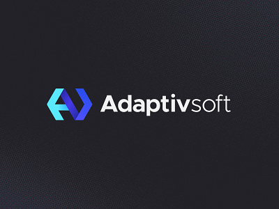 AdaptivSoft branding graphic design logo ui user experience