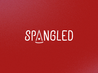Spangled Pizza branding design graphic design illustration logo