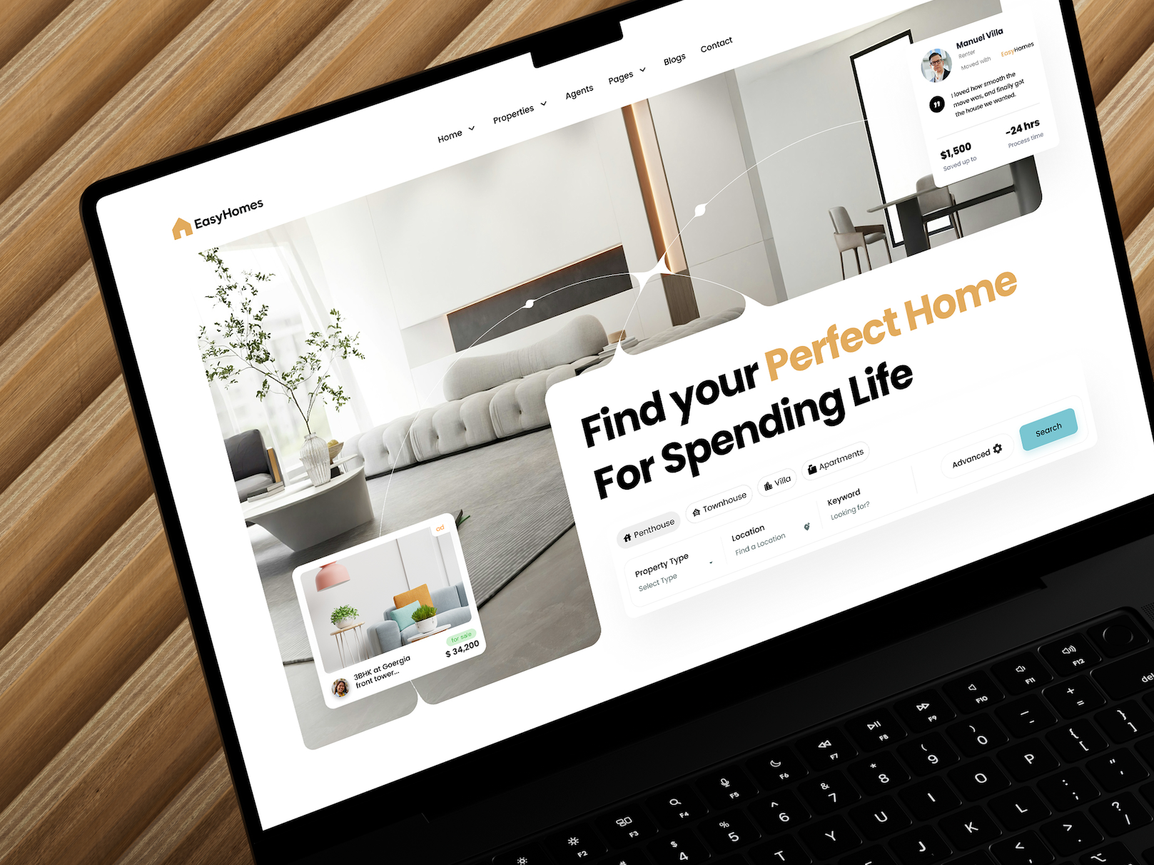 Example of Professional & Modern Web Design