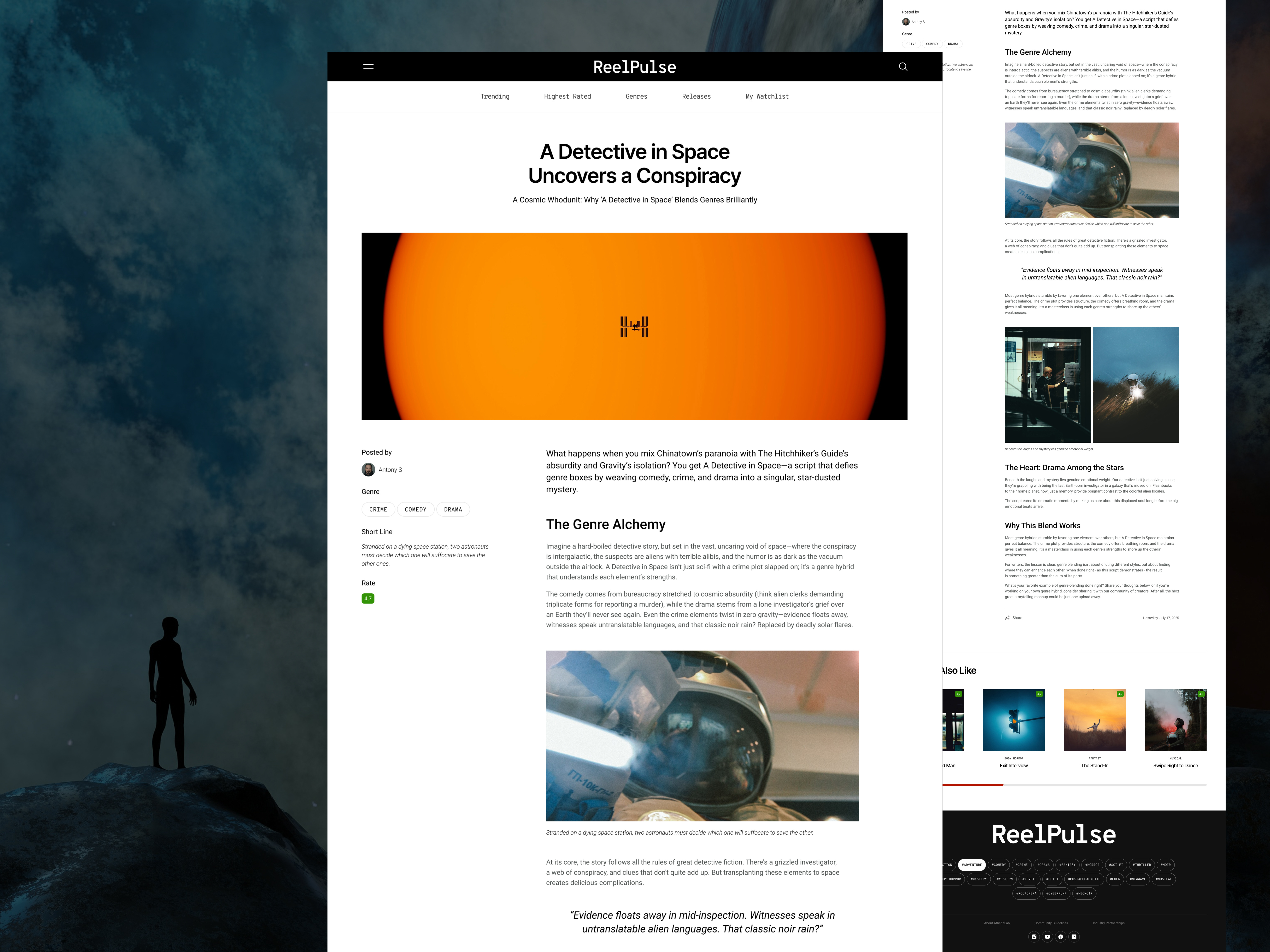 Blog UI Design – Article Layout article article layout article page blog blog page blog post blogui clean layout minimalism news typography ui ux web design