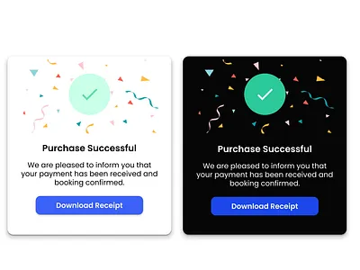 Daily UI Challenge – Day 54: Confirmation 🎉 daily daily ui dailyui design illustration ui uichallenge