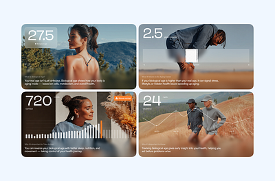 Biological Age Health Cards bento box biological age excercise health health card healthcare running tired training