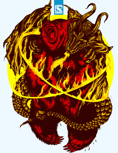 BESTIAS graphic design illustration