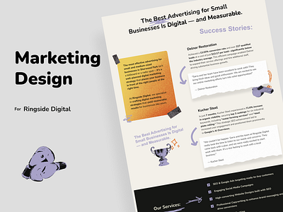 Digital Marketing Email – Ringside Digital accessibility brand guidelines branding campaign design design digital design digital marketing email design graphic design layout design marketing design product design ui user interface uxui uxui design visual design web design