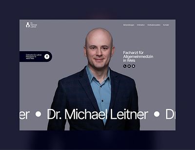 Modern Doctor & Medical Care — Onepager Website branding design ui ux website