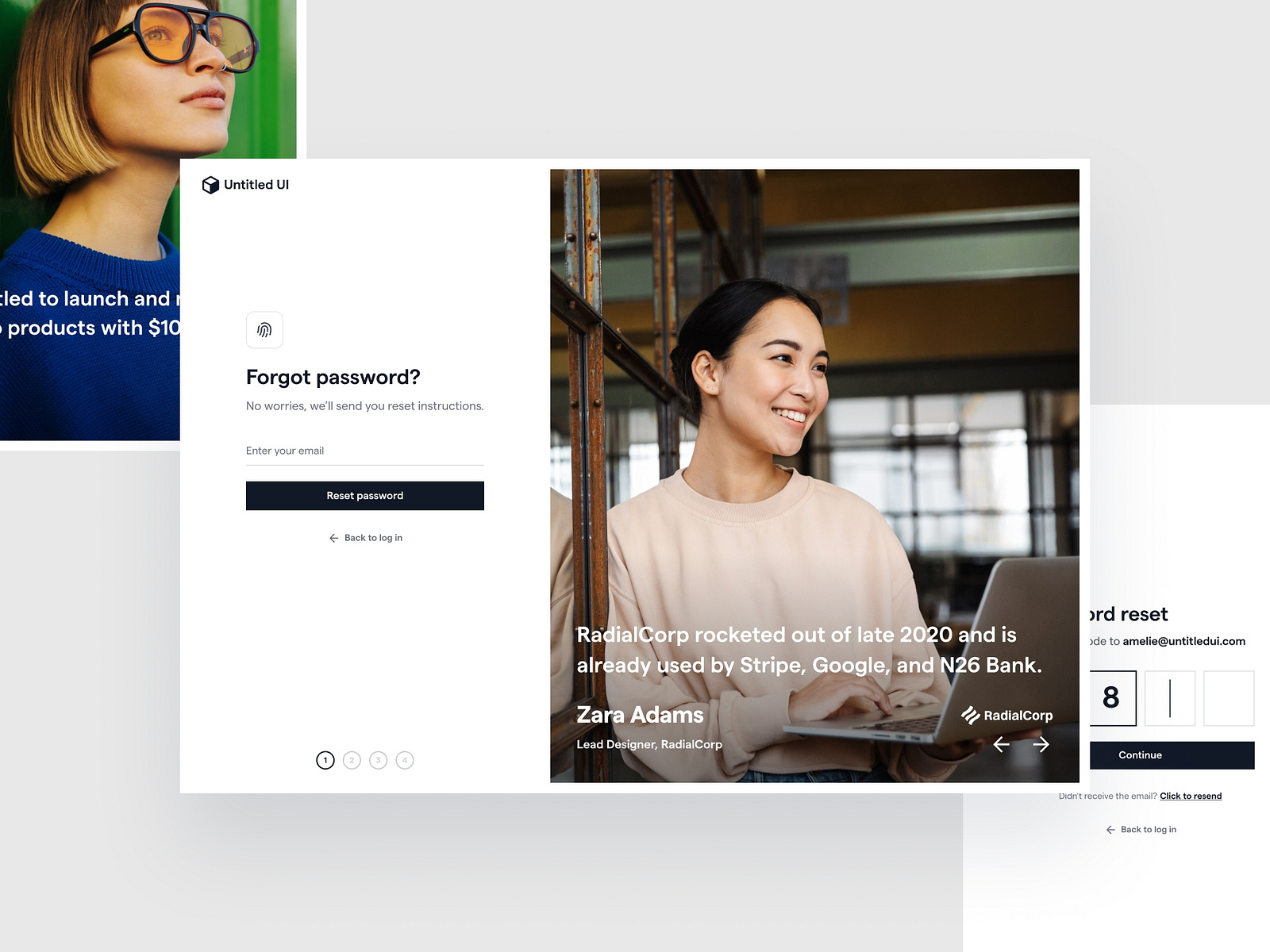 Forgot password user flow — Untitled UI by Jordan Hughes® on Dribbble