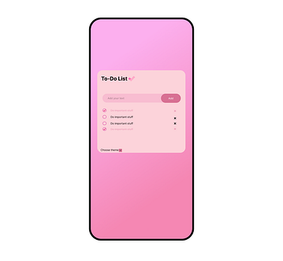 Daily UI #42 - To-Do List daily 100 challenge daily ui mobile design to do app to do list ui design