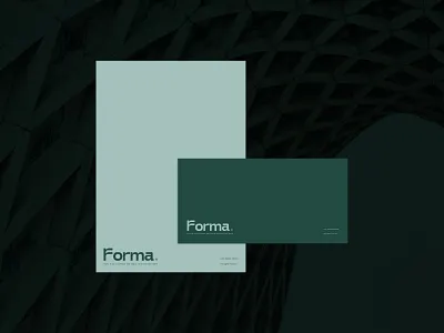 Modern Stationery Design for Architectural Studio brand identity brand strategy branding corporate identity design envelope design graphic design letterhead design stationery design