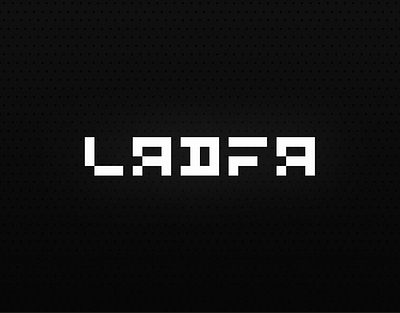 LadFa Brand Identity black brand book branding dark design designer graphic design helvetica ladfa logo milad farahmand pixel visual identity white