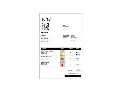 Daily UI #46 - Invoice daily 100 challenge dailyui invoice receipt ui design