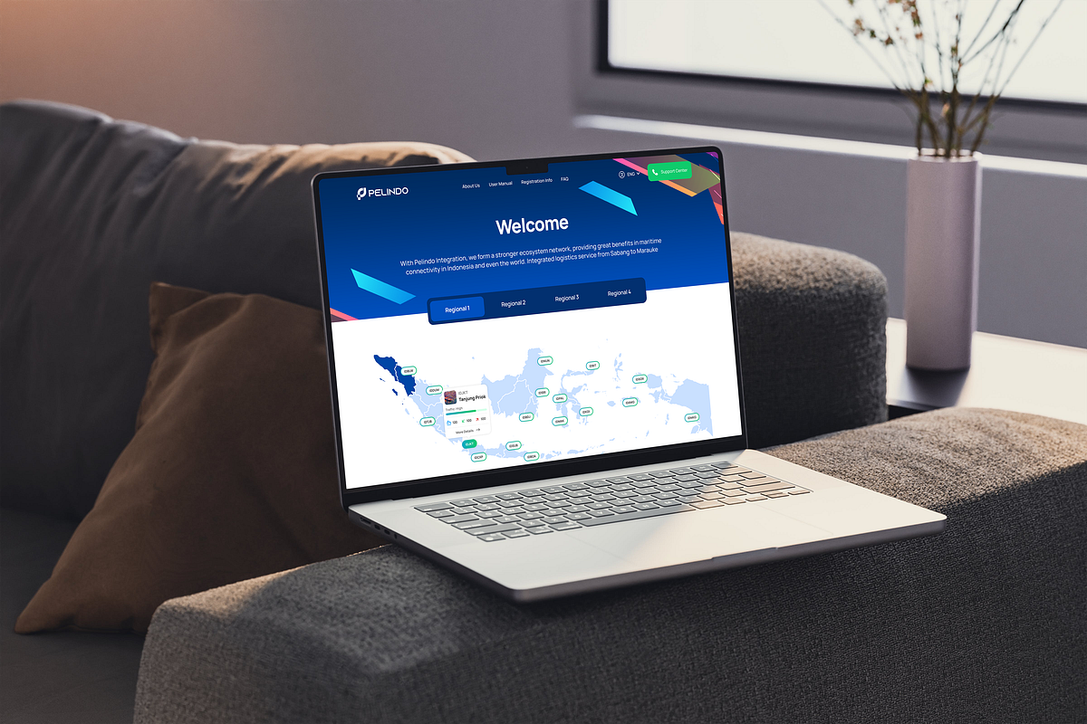 Port & Terminal Customer Portal - Landing Page Image 5