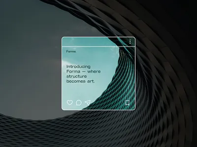 Social Media Post for Architectural Studio Brand brand identity branding corporate identity graphic design post creative social media design social media post