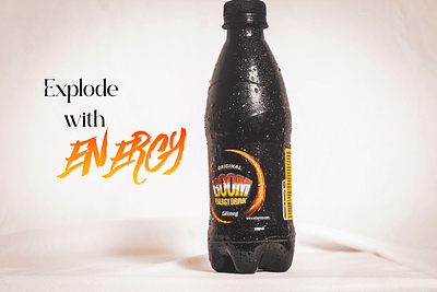 Energy Drink Ad advertising advertisment graphic design lightroom photography photoshop product photography