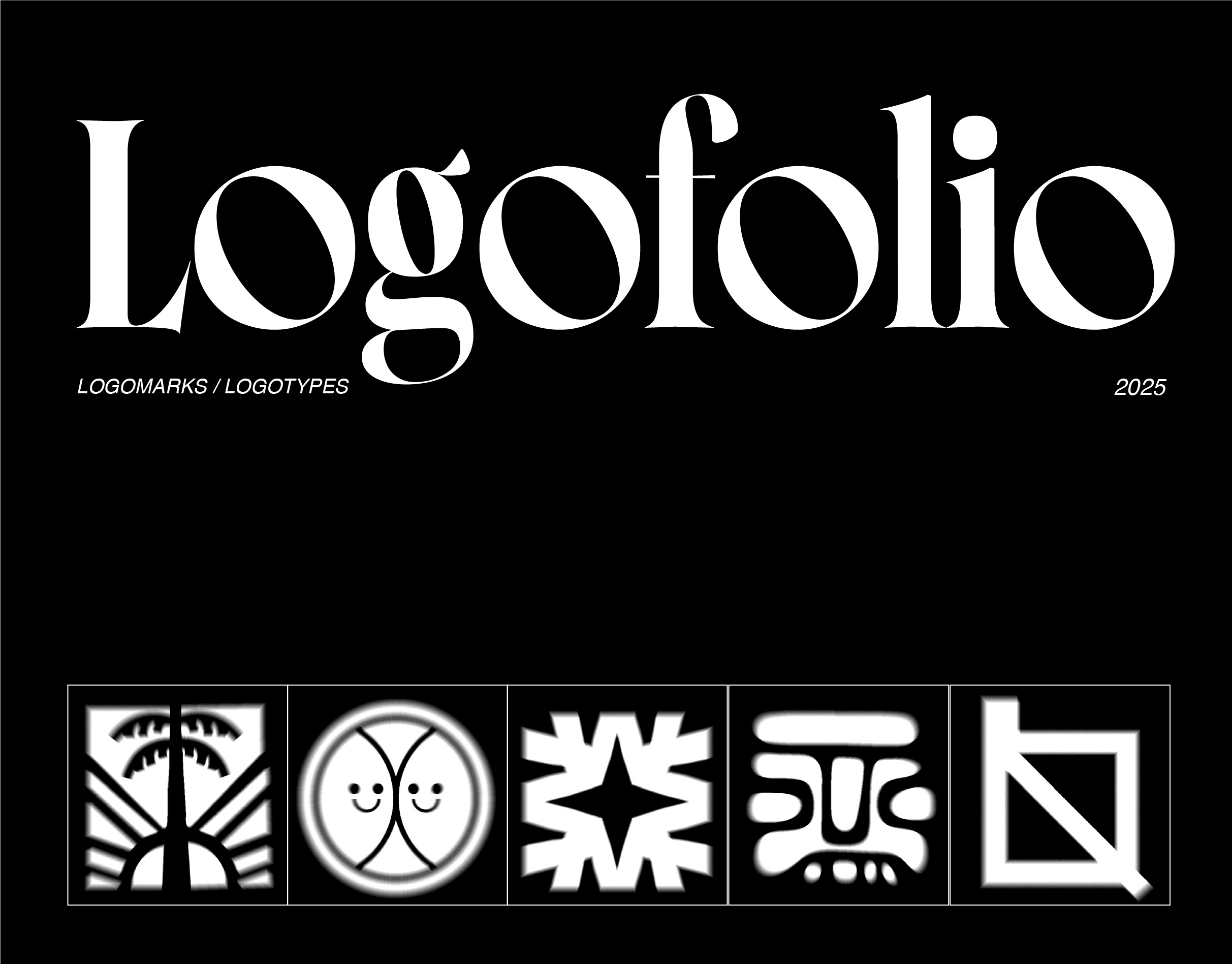 LOGOFOLIO ( 2025 ) branding figma graphicdesign illustrator logo logo2025 logodesign logofolio logomark logos logotype symbol