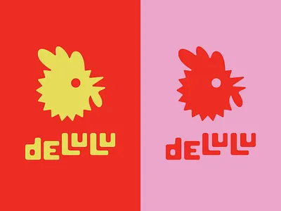 Delulu branding design graphic design logo vector