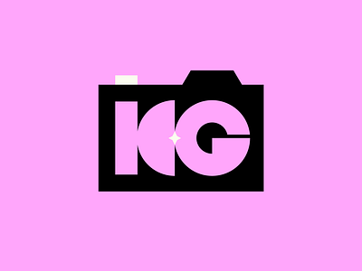 re-vamped logo for KG ✨ branding design graphic design illustration logo photo