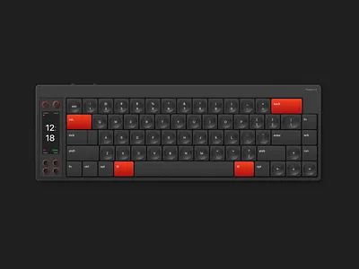 Keyboard Pomad 1.4 design graphic design illustration keyboard sketch ui uidesign vector