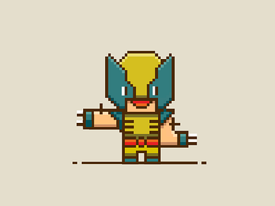 wolverine pixel art 32 bit 32bit 8 bit 8bit deadpool marvel legends marvel pixel art perler beads pixel people pixel person wolverine cartoon wolverine clipart wolverine comics wolverine illustration wolverine illustrations wolverine pixel art x men pixel art