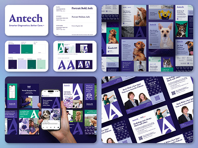 Antech Branding art direction branding design design thinking graphic design icons illustration logo photography ui ux vector