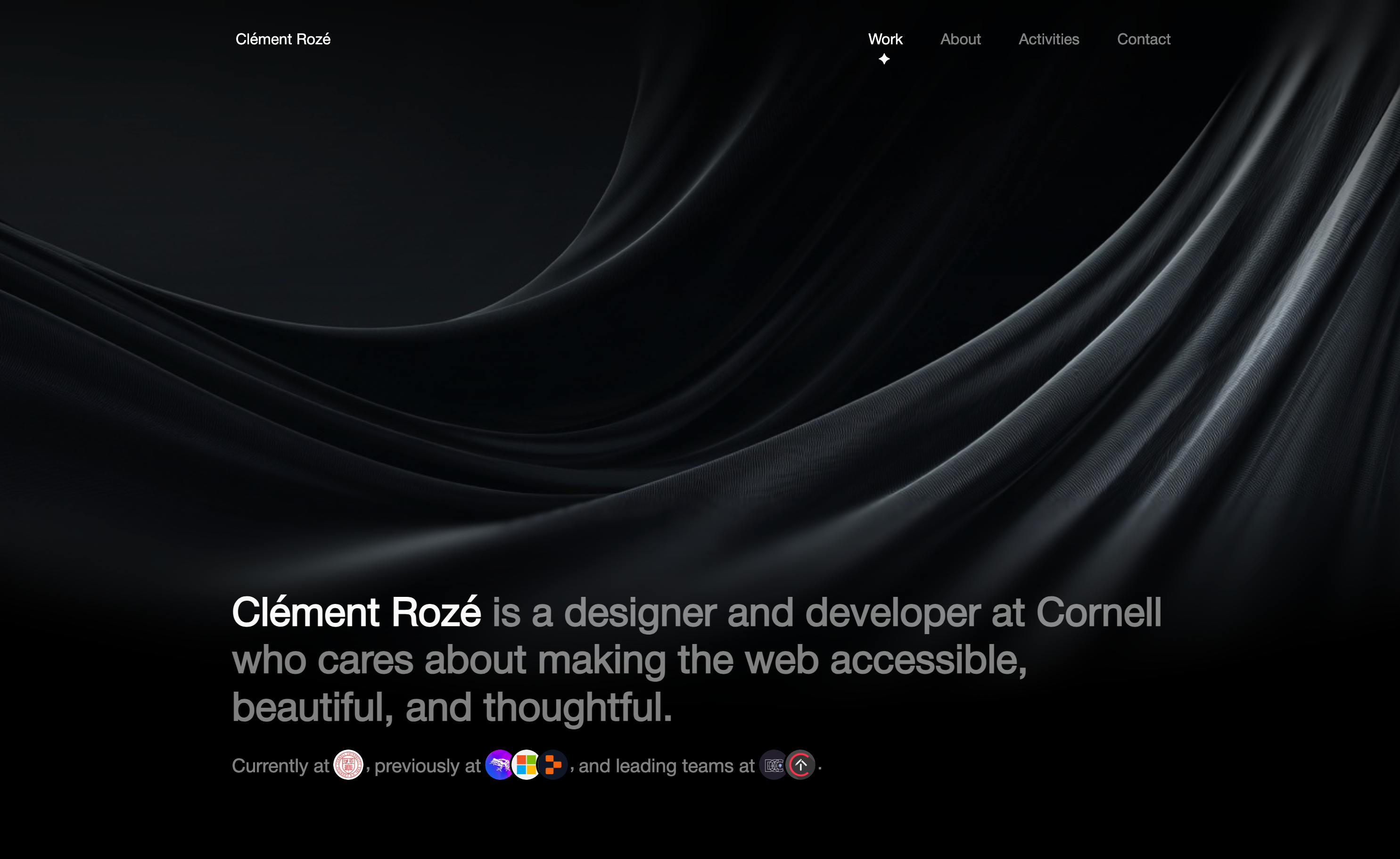 Personal Website V16 animations css dark mode design figma graphic design html personal website portfolio website react ui