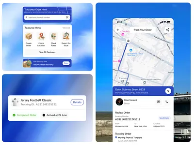 LogistiQ - Smarter Logistics, Faster Deliveries Mobile App deliveryapp designmobile driver graphic design iosapp logistic logisticmobileapp mobildesign mobileapp mobileui order orderapp trackerapp ui uiux