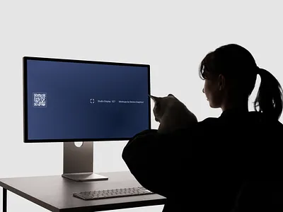 Studio Display 027 animal branding cat cats computer design graphic design identity minimal mock up mocks mockup paws pet pets sanctuary studio display web website