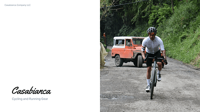 Casabianca Cycling - Presentation branding design graphic design illustration logo power point presentation vector