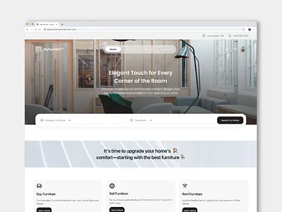 MyFurnish - Website Furniture e commerce e commerce landing page figma landing page landing page design ui ui design ui designer uiux uiux design uiux designer ux ux design ux designer web design web designer