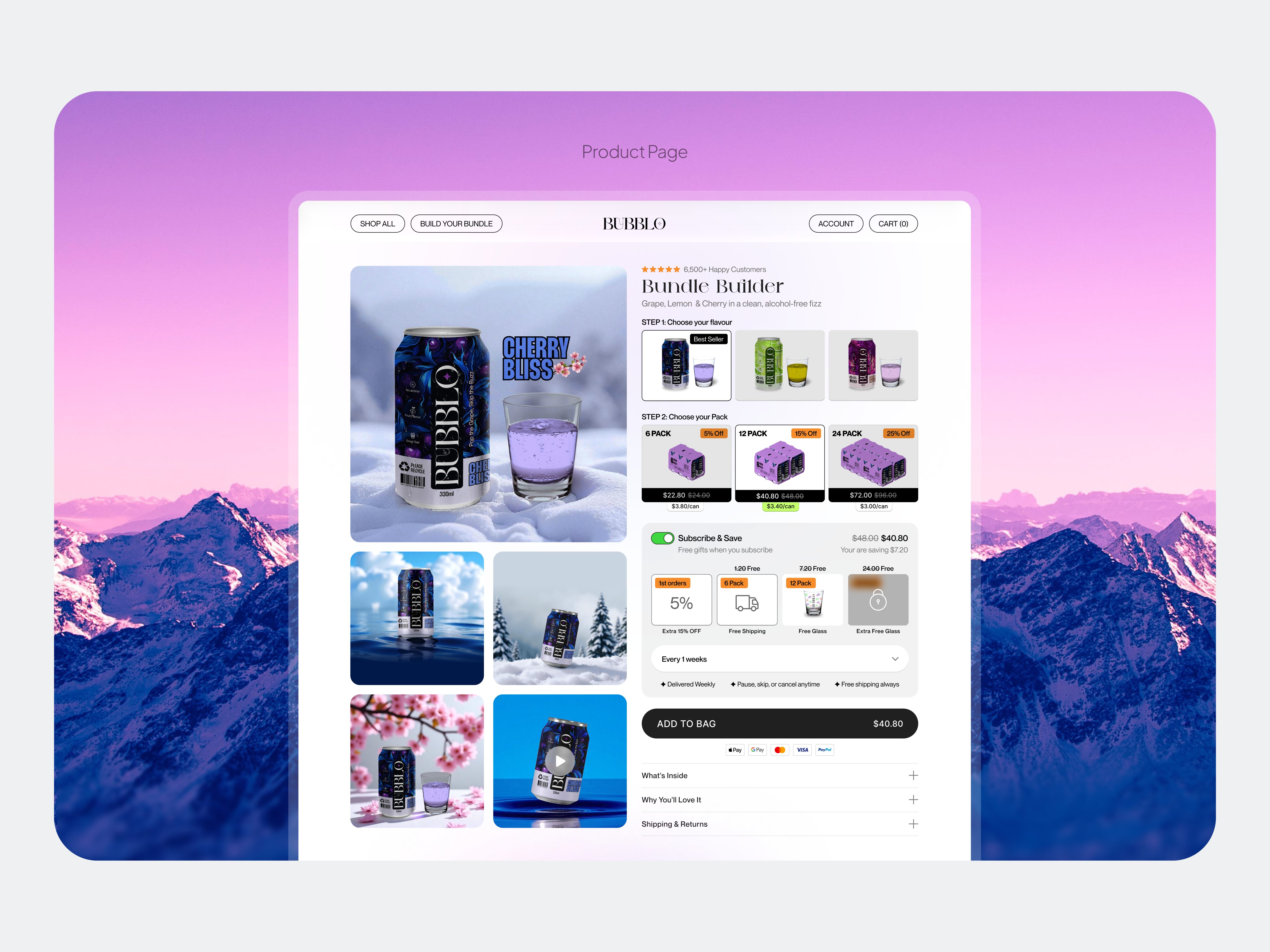 Example of Website Design