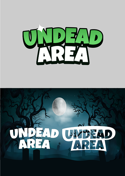 Undead Area Logo design graphic design logo