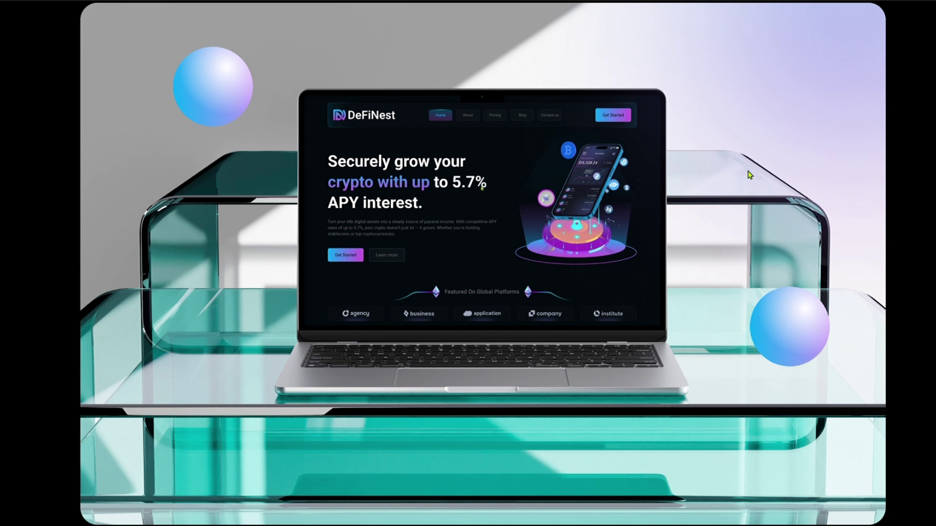 DeFi Web3 Crypto Website Design by Mehedi hasan on Dribbble
