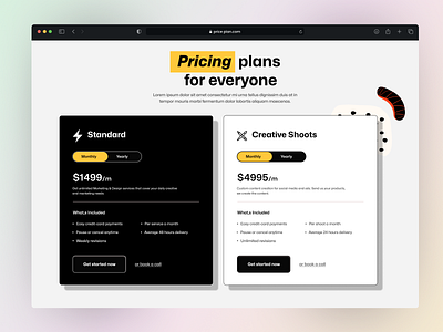 Pricing Plan : Redesign Web design landing page landingpage pricing pricing plan pricing plan redesign pricingplan redesign redesign web web design webdesign website website design