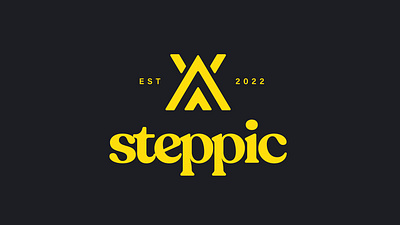 Steppic | Branding brandbook branding design graphic design illustration illustrator logo ui ux vector