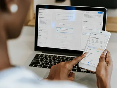 Amplified Marketing - Mockup amplified design graphic design mockup responsive screens ui ux website