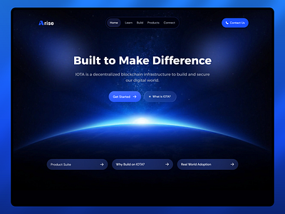 Decentralized Finance Platform Landing Page blockchain creativewebsite crypto landing page cryptodesign decentralized website design decentralizeddesign finance innovation modernui uiuxdesign web3 webdesign website
