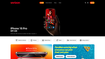 Verizon Refresh branding design graphic design illustration inspiration logo minimal typography ui ux