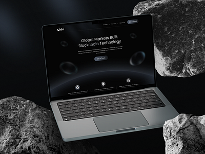 Crypto Blockchain Website ai landing page ai website blockchain crypto website landing page design ui ux