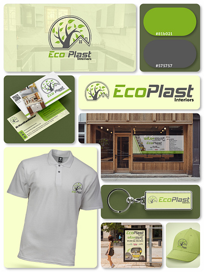Brand presentation branding design graphic design illustration logo photoshop